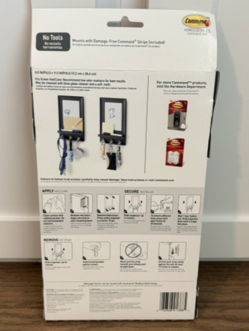 Command Dry Erase Message Center - Picture 2 of 5